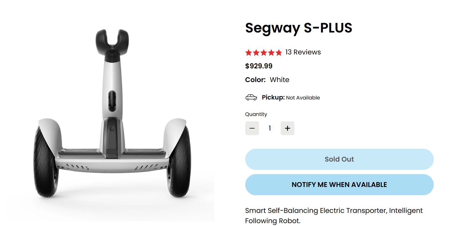 Segway S Plus
